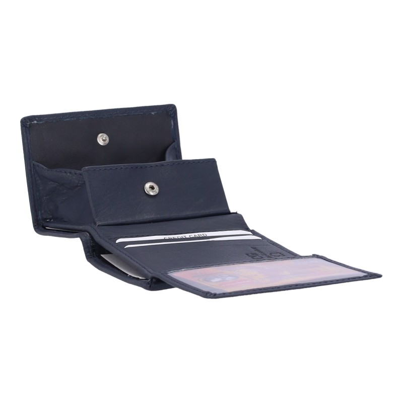 Genuine Leather CG301 Ανδρικό Πορτοφόλι Καρτών Δερμάτινο