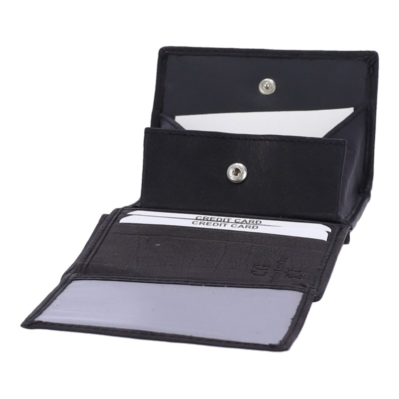 Genuine Leather CG301 Ανδρικό Πορτοφόλι Καρτών Δερμάτινο