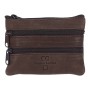 Genuine Leather CG221 Ανδρικό Πορτοφόλι με Φερμουάρ Δερμάτινο