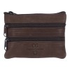 Genuine Leather CG221 Ανδρικό Πορτοφόλι με Φερμουάρ Δερμάτινο