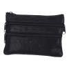 Genuine Leather CG221/B  Ανδρικό Πορτοφόλι με Φερμουάρ Δερμάτινο