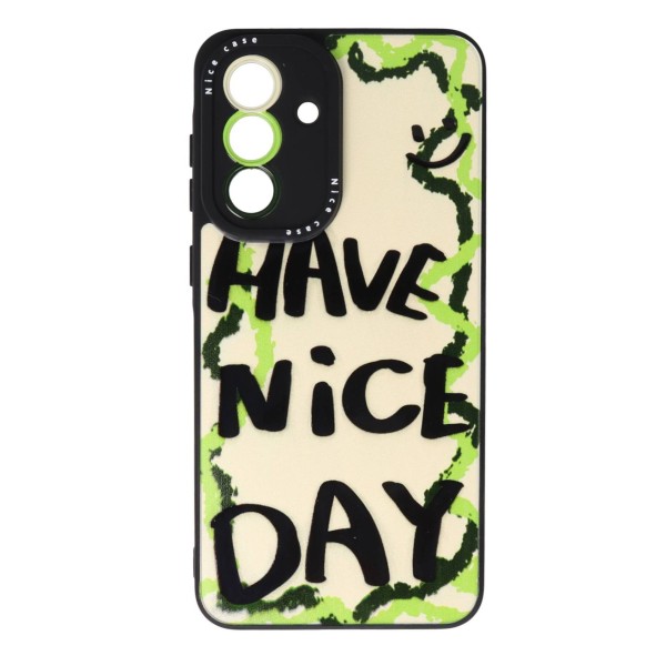 Cookover Back Cover Θήκη Με Σχέδιο Have Nice Day (Samsung Galaxy A56) Είδη Τεχνολογίας