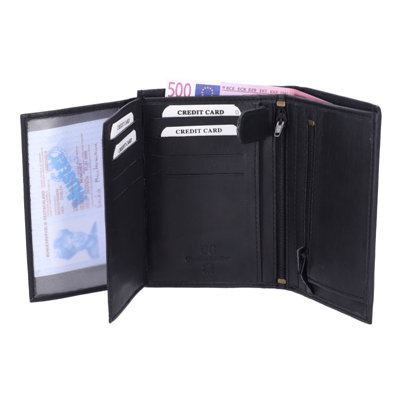 Genuine Leather CG39 Ανδρικό Πορτοφόλι Δερμάτινο