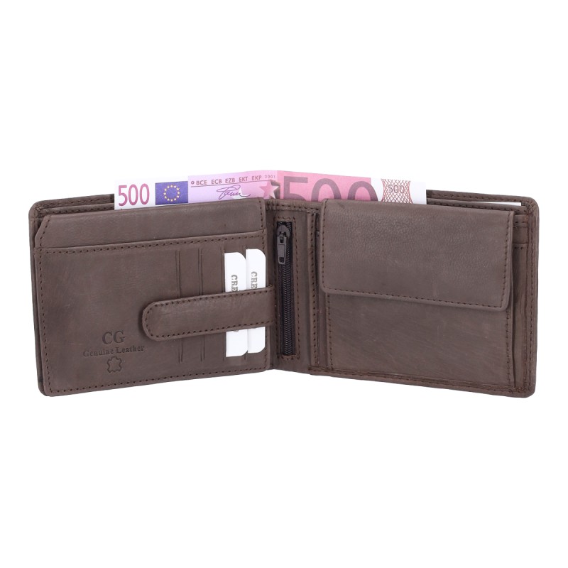 Genuine Leather CG83/2 Ανδρικό Πορτοφόλι Δερμάτινο