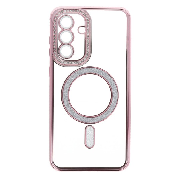 Oba Style Back Cover Θήκη Σιλικόνης Με Τζαμάκι Κάμερας, Magsafe, Στρασάκια Και Γκλίτερ (Samsung Galaxy A36 & Samsung Galaxy A37)