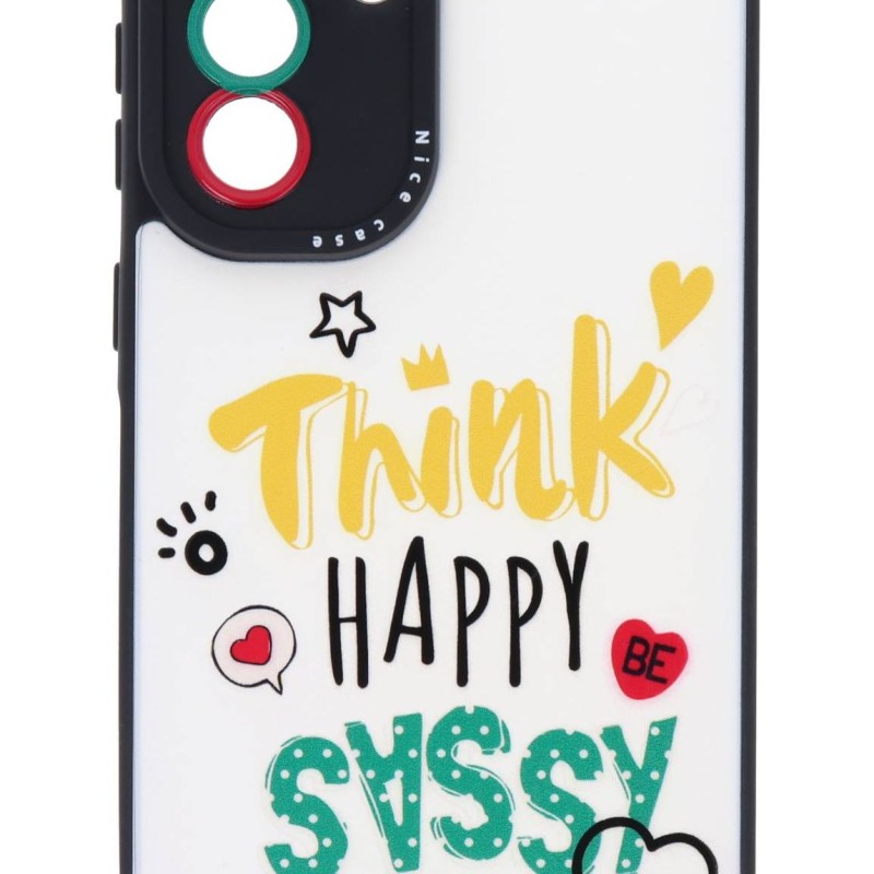 Cookover Back Cover Θήκη Με Σχέδιο Think Happy (Samsung Galaxy A36 & Samsung Galaxy A37)