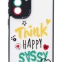 Cookover Back Cover Θήκη Με Σχέδιο Think Happy (Samsung Galaxy A36 & Samsung Galaxy A37)