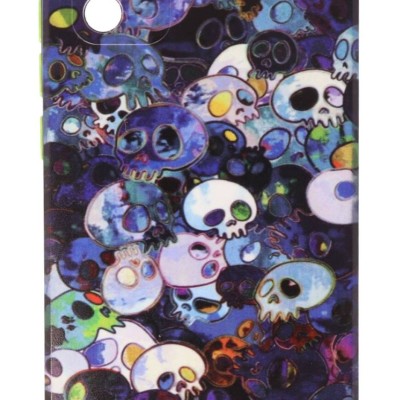B.D.L Back Cover Θήκη Σιλικόνης Με Σχέδιο Νεκροκεφαλές (Samsung Galaxy A02s)