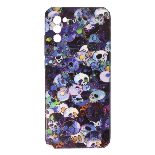 B.D.L Back Cover Θήκη Σιλικόνης Με Σχέδιο Νεκροκεφαλές (Samsung Galaxy A02s) Είδη Τεχνολογίας