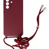 Borofone Back Cover Θήκη Σιλικόνης Με Ρυθμιζόμενο Κορδόνι (Samsung Galaxy A57)