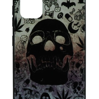 Cookover Back Cover Θήκη Με Σχέδιο Skull (Samsung Galaxy A32 4G)