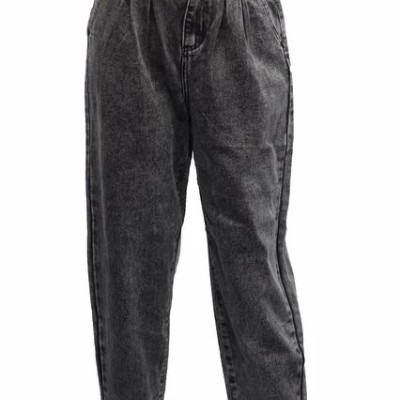 Women's High Waisted Boyfriend Jeans