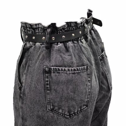 Women's High Waisted Boyfriend Jeans