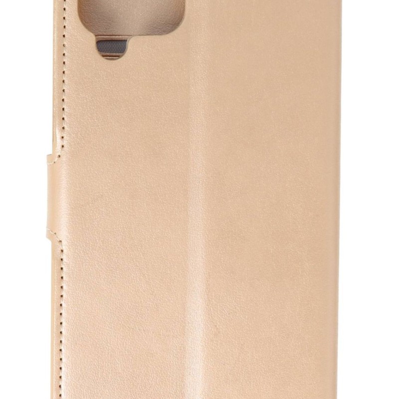 Θήκη Βιβλίο Book Wallet Με Μαγνητικό Κούμπωμα Χρυσό (Samsung Galaxy A22 4G)