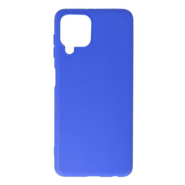 Oba Style Θήκη Back Cover Σιλικόνης Ματ Μπλε (Samsung Galaxy A22 4G)