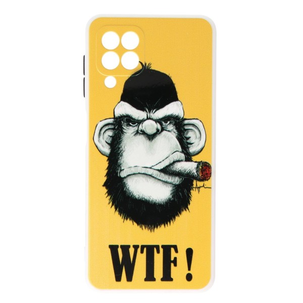 Back Cover Θήκη Σιλικόνης Με Σχέδιο WTF (Samsung Galaxy A22 4G)