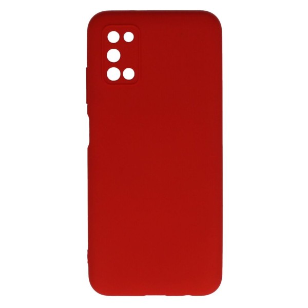Siipro Back Cover Θήκη Silicone Case Κόκκινο (Samsung Galaxy A03s)