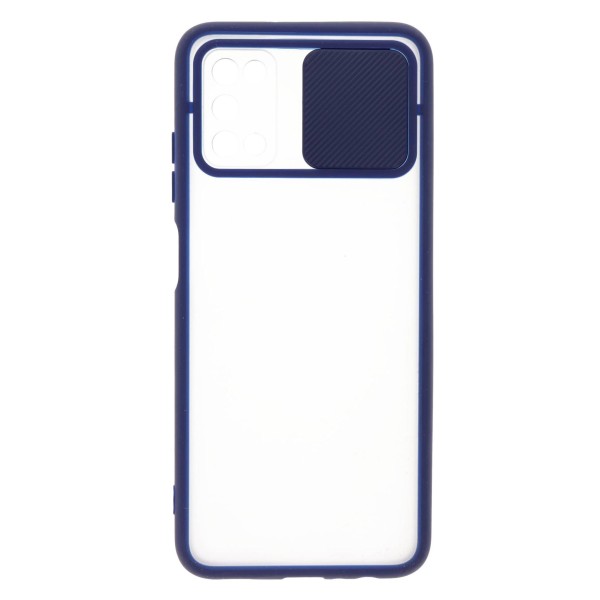 Oba Style Back Cover Θήκη Με Προστασία Κάμερας Σκούρο Μπλε (Samsung Galaxy A03s)