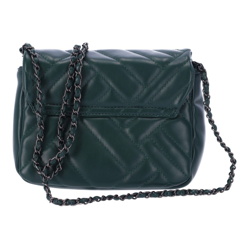 Bag To Bag Γυναικεία Τσάντα Μικρή Καπιτονέ Με Μαγνητικό Κούμπωμα