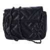 Bag To Bag Γυναικεία Τσάντα Μικρή Καπιτονέ Με Μαγνητικό Κούμπωμα