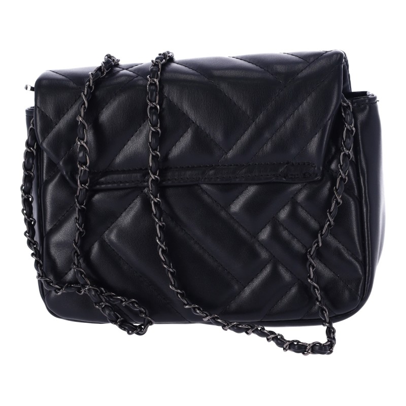 Bag To Bag Γυναικεία Τσάντα Μικρή Καπιτονέ Με Μαγνητικό Κούμπωμα
