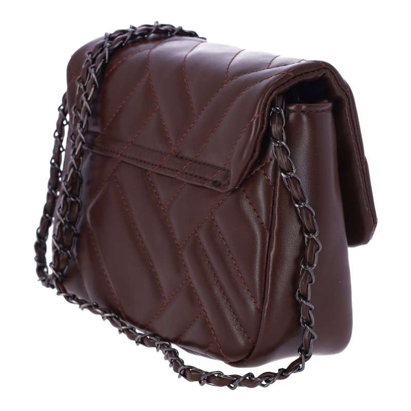 Bag To Bag Γυναικεία Τσάντα Μικρή Καπιτονέ Με Μαγνητικό Κούμπωμα
