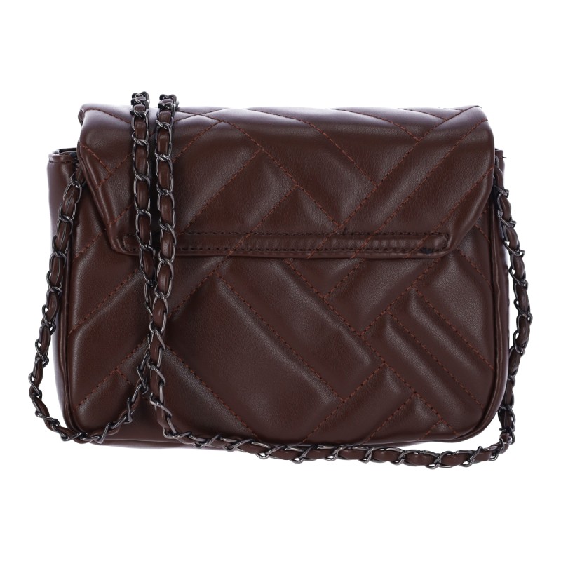 Bag To Bag Γυναικεία Τσάντα Μικρή Καπιτονέ Με Μαγνητικό Κούμπωμα