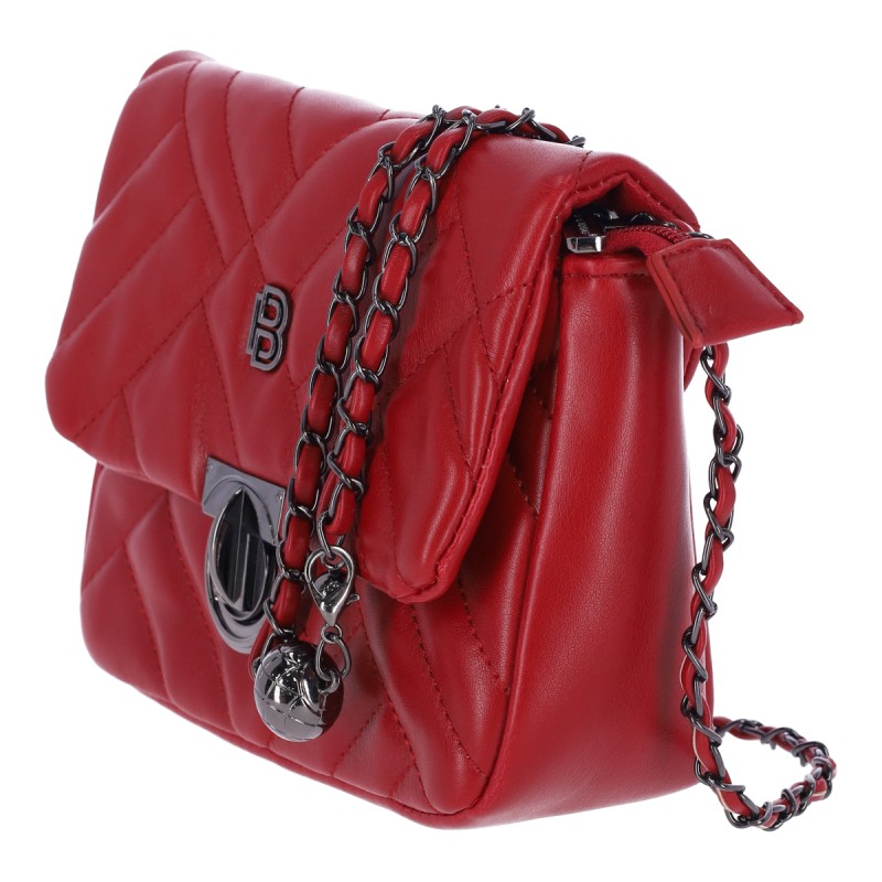 Bag To Bag Γυναικεία Τσάντα Μικρή Καπιτονέ Με Μαγνητικό Κούμπωμα