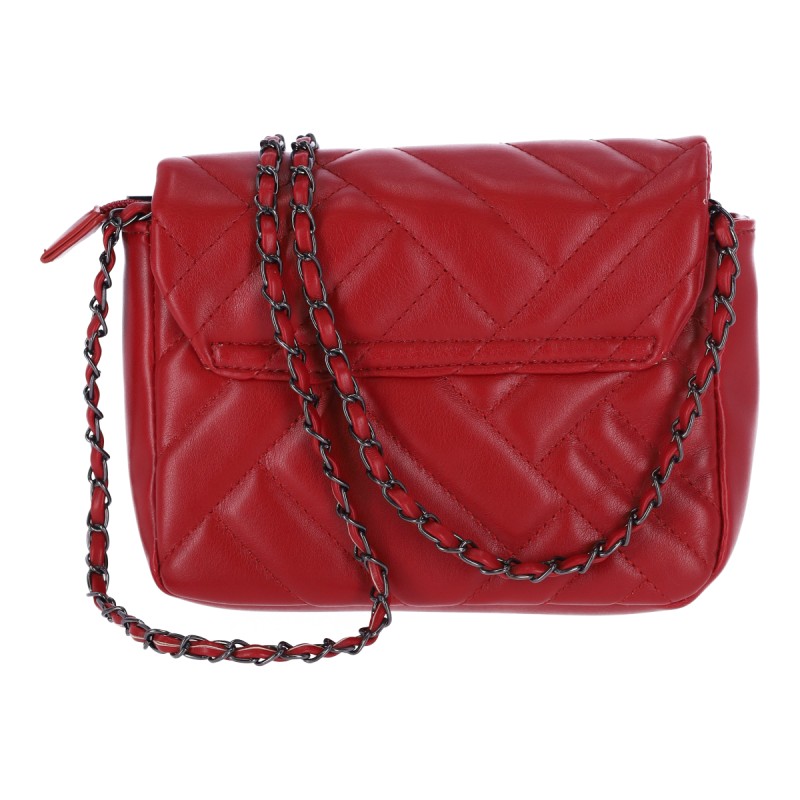 Bag To Bag Γυναικεία Τσάντα Μικρή Καπιτονέ Με Μαγνητικό Κούμπωμα