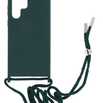 Back Cover Θήκη Σιλικόνης Με Ρυθμιζόμενο Κορδόνι (Samsung Galaxy S22 Ultra)