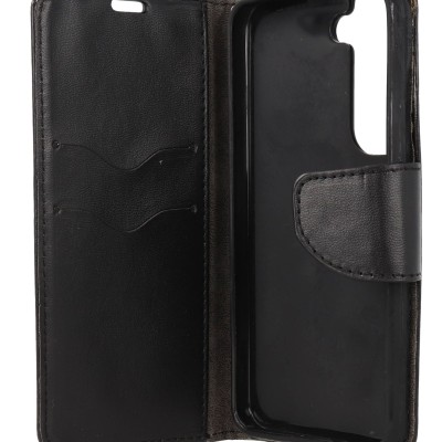 Meiyue Θήκη Book Wallet Πορτοφόλι Μαύρο (Samsung Galaxy S22)