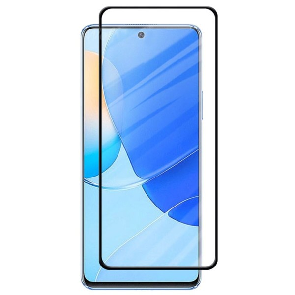 Fullscreen Tempered Glass Μαύρο (Huawei Nova 9se)