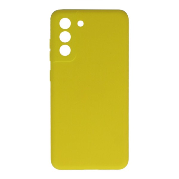 Cookover Back Cover Θήκη Silicone Case Κίτρινο (Samsung Galaxy S21 FE)