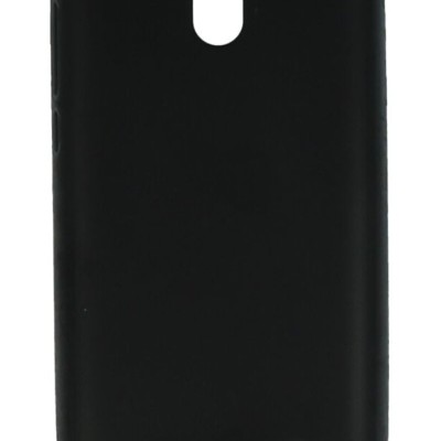 Back Cover Θήκη Σιλικόνης Ματ Μαύρη (Nokia 1)
