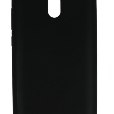 Back Cover Θήκη Σιλικόνης Ματ Μαύρη (Nokia 2.1)