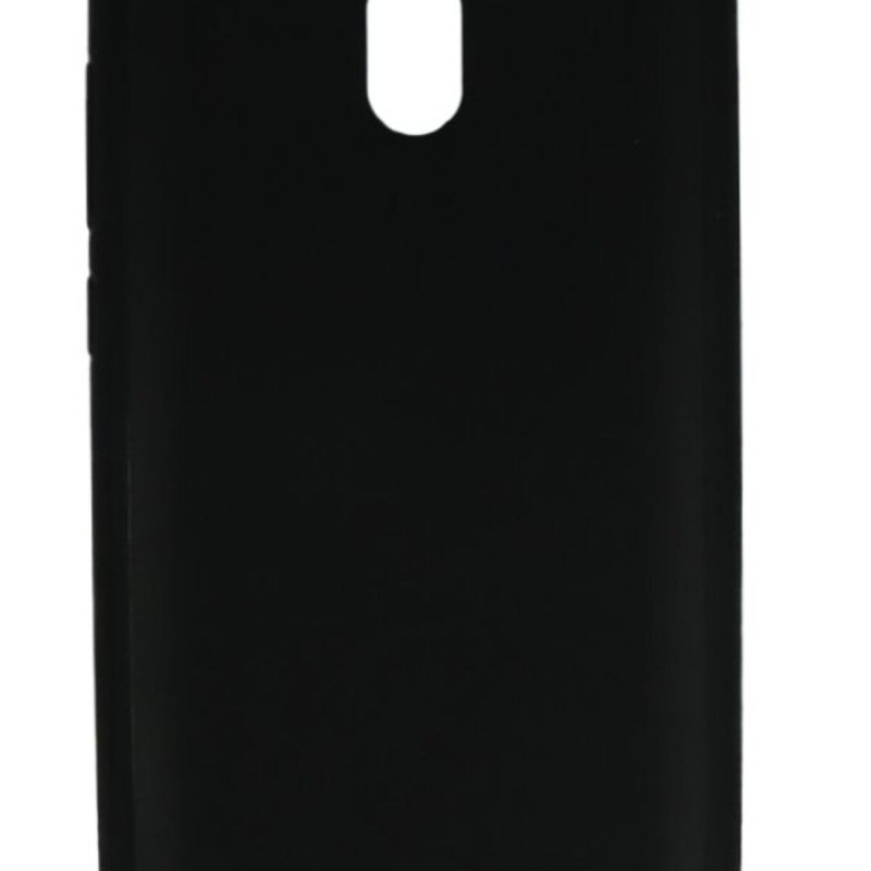 Back Cover Θήκη Σιλικόνης Ματ Μαύρη (Nokia 2.1)