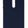 Back Cover Θήκη Σιλικόνης Ματ Σκούρο Μπλε (Nokia 5)