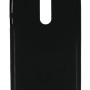 Back Cover Θήκη Σιλικόνης Ματ Μαύρη (Nokia 5)