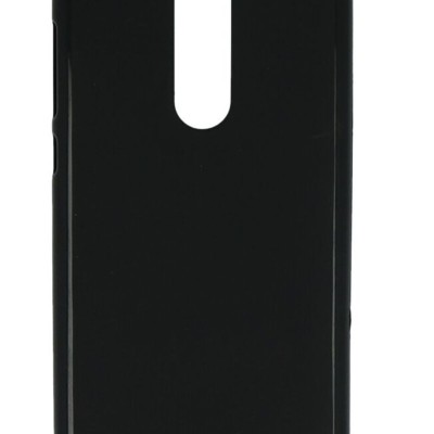 Movixoz Back Cover Θήκη Σιλικόνης Ματ Μαύρη (Nokia 5.1)