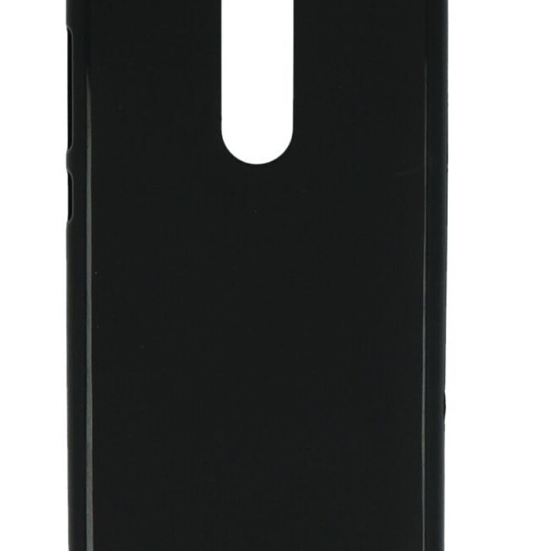 Movixoz Back Cover Θήκη Σιλικόνης Ματ Μαύρη (Nokia 5.1)