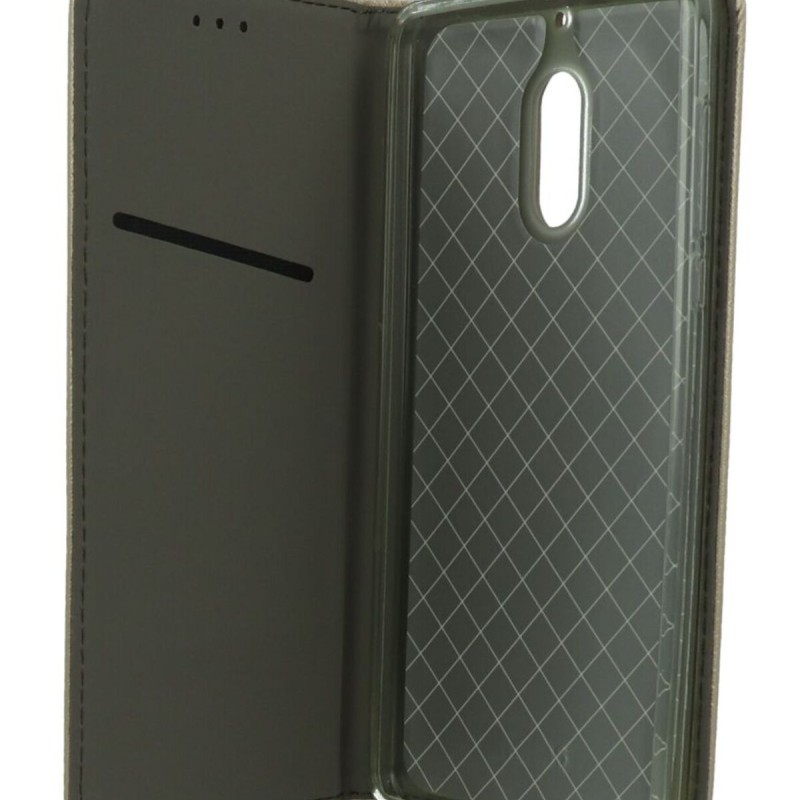 Θήκη Magnet Book Δερματίνης Χρυσό (Nokia 6)