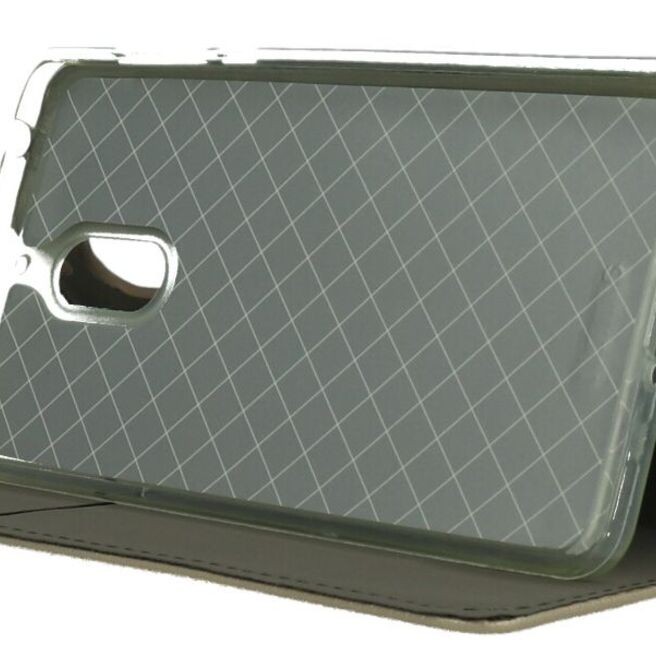Θήκη Magnet Book Δερματίνης Χρυσό (Nokia 6)