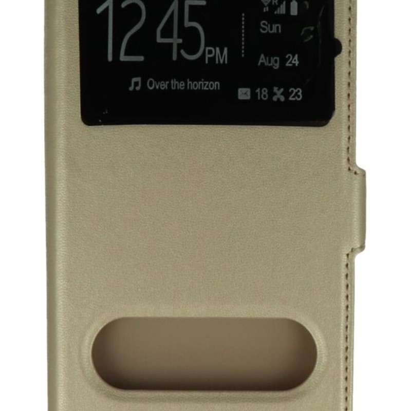 Oba Style Θήκη Book Με Call Display Και Δυνατότητα Απάντησης Χρυσό (Nokia 6)