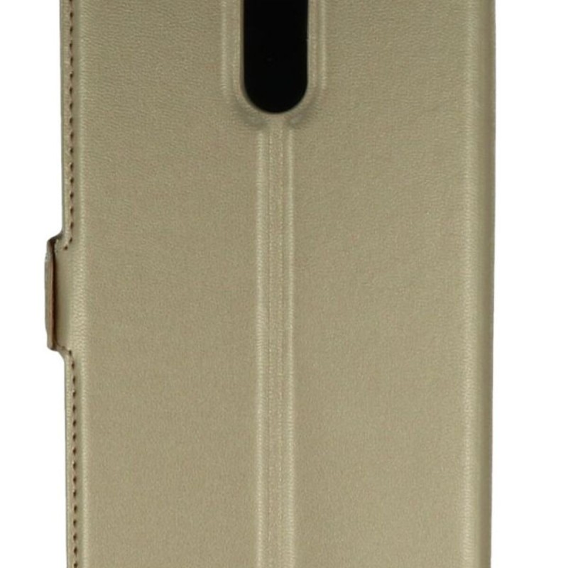 Oba Style Θήκη Book Με Call Display Και Δυνατότητα Απάντησης Χρυσό (Nokia 6)