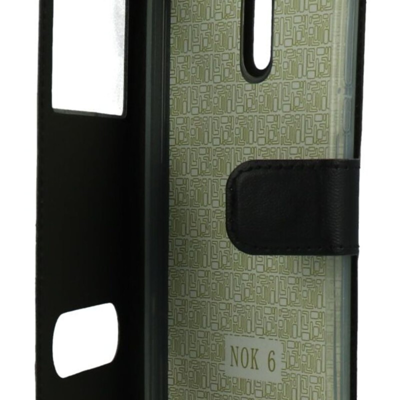 Θήκη Book Με Call Display Και Δυνατότητα Απάντησης Μαύρο (Nokia 6)