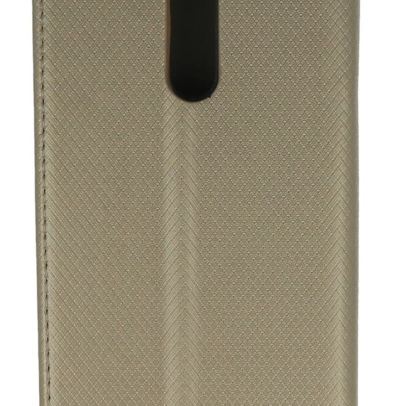 Θήκη Magnet Book Δερματίνης Χρυσό (Nokia 8)
