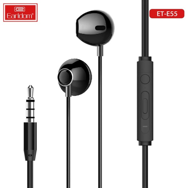 Earldom ET-E55 Earbuds Με Βύσμα 3.5mm Αξεσουάρ Κινητών/Tablet