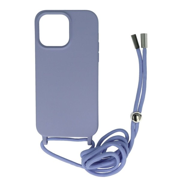 Θήκη Back Cover Σιλικόνης Με Ρυθμιζόμενο Κορδόνι (Iphone 14 Pro Max)