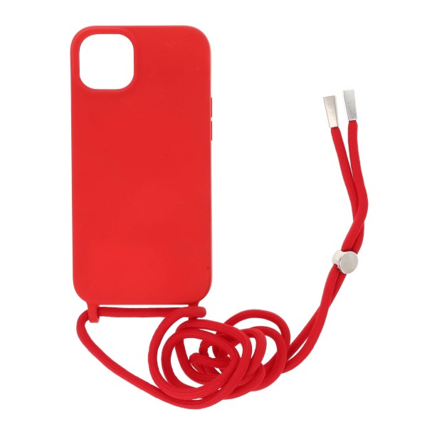 Back Cover Θήκη Σιλικόνης Με Ρυθμιζόμενο Κορδόνι (Iphone 14 Plus)