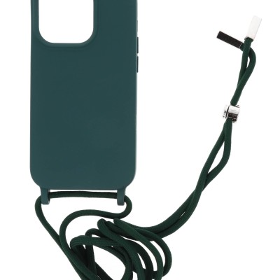 Θήκη Back Cover Σιλικόνης Με Ρυθμιζόμενο Κορδόνι (Iphone 14 Pro)